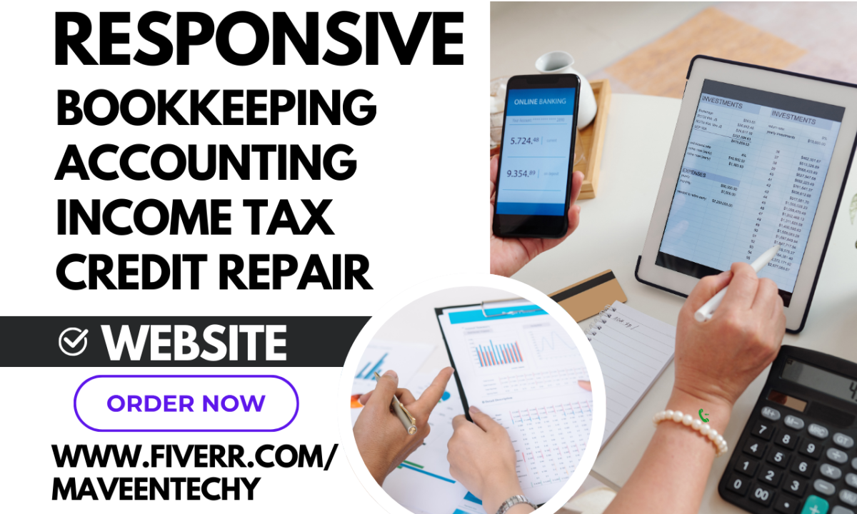 Build a Professional Bookkeeping Website for CPA, Tax, and Accounting Services