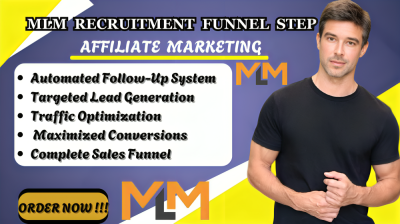 I Will Build a High Converting MLM Recruitment Funnel and Affiliate Marketing