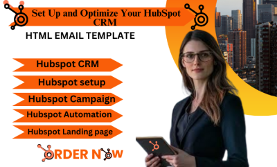 I Will Create Custom HubSpot Websites, Campaigns, CRM Workflows, and Sales Pipeline Landing Pages