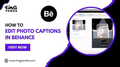 How to Edit Photo Captions in Behance