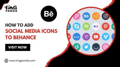 How to Add Social Media Icons to Behance