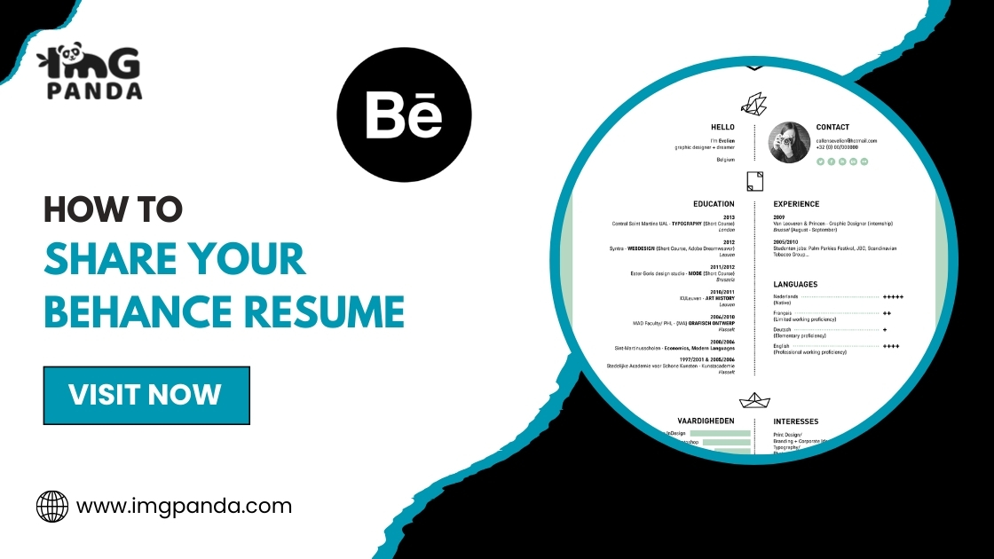 How to Share Your Behance Resume