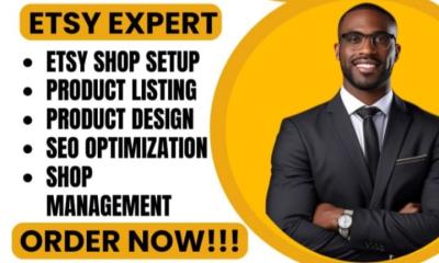I Will Create Etsy Digital Products Shop Setup and Design