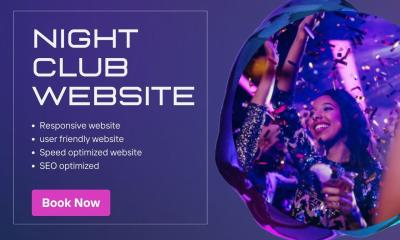 Night Club Website | Festival Website | Lounge Website | Night Party Website | Nightclub