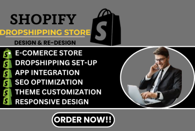 I Will Design, Redesign, and Optimize Your Shopify Store for Success