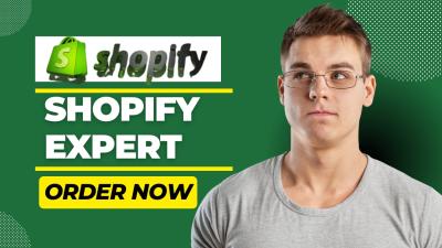 Design Shopify Dropshipping Store and Shopify Website