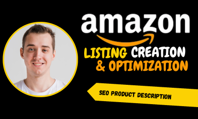 I Will Optimize Your Amazon Listings: Writing, Image Design, EBC Content, and Storefront Creation