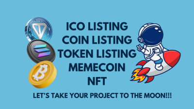 I Will List Your Token Coin ICO on CoinMarketCap, CoinGecko, and Memecoin Listings (DEX & CEX)