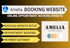 I Will Setup Appointment Booking Website on Bookly Pro and Amelia