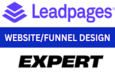 I Will Design Leadpages Website, Leadpages Landing Page, Leadpages Funnel Design