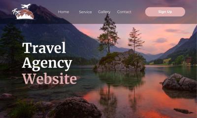 I Will Design a Stunning Tour and Travel Agency Website