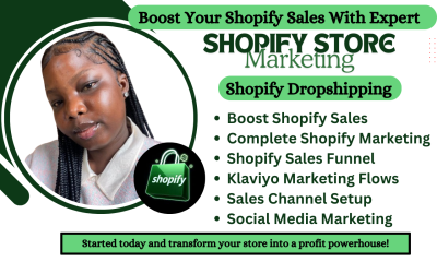 I Will Promote Your ClickBank Affiliate Link Using Shopify Sales Funnels or Landing Pages