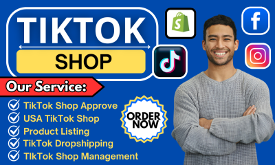 I Will Create, Setup, and Manage USA TikTok Shop for Non-USA Sellers to Boost Sales