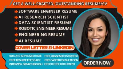 I Will Write an AI Resume for Research Scientists, Software Engineers, and Robotic Engineers