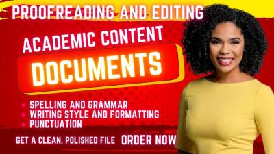 I Will Proofread and Edit Your CV, Resume, and Documents