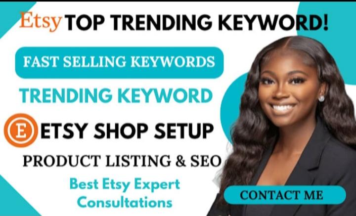 Set Up Your Etsy Shop with Digital Products and SEO-Optimized Listings