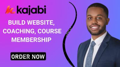 I Will Kajabi Website Redesign, Kajabi Affirmation, Duda Website Design