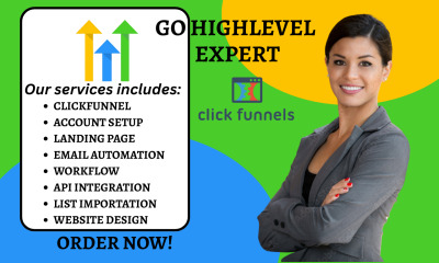 I Will Set Up API GHL Landing Page Integration with Meta Facebook Lead Form and Email Automation