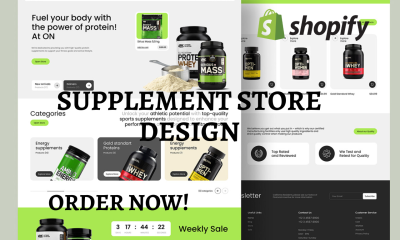I Will Private Label Shopify Store Supplement Store Supplement Website Private Label