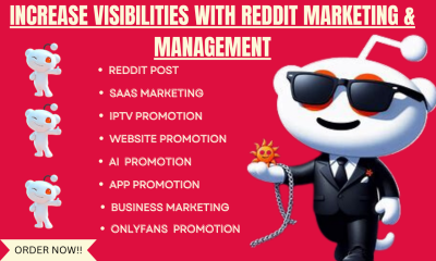 I Will Manage Reddit Posts for Your Ecommerce, SaaS, AI App, Crypto, or Business Website