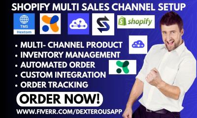 Setup Shopify Store with Multiple Sales Channels: CedCommerce, Mulwi, LitCommerce, Hextom