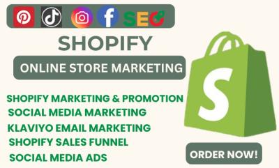 I Will Increase Your Shopify Sales with Expert Marketing Strategies