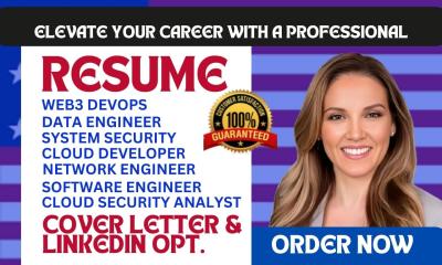 I Will Write FAANG-Ready Resume for Software Engineers, IT, Tech, and Cybersecurity Professionals