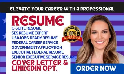 I Will Write a Federal Resume for USAJOBS, Government Jobs, and GS Level Positions
