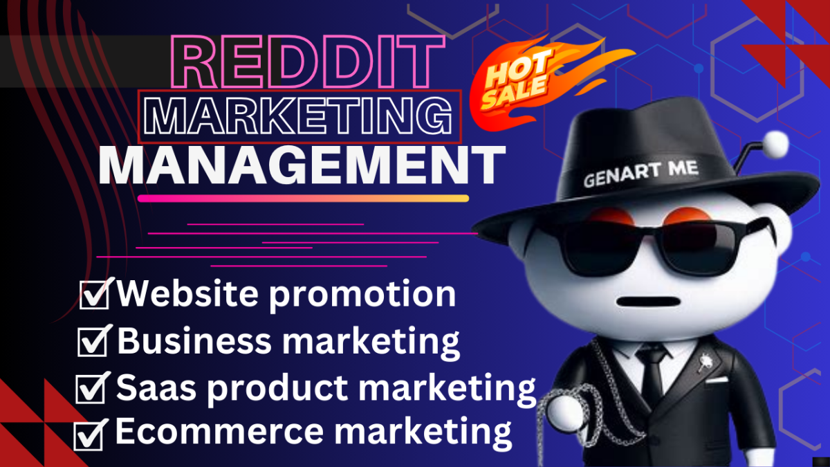 I will do Reddit post management for business AI app website crypto SaaS product link