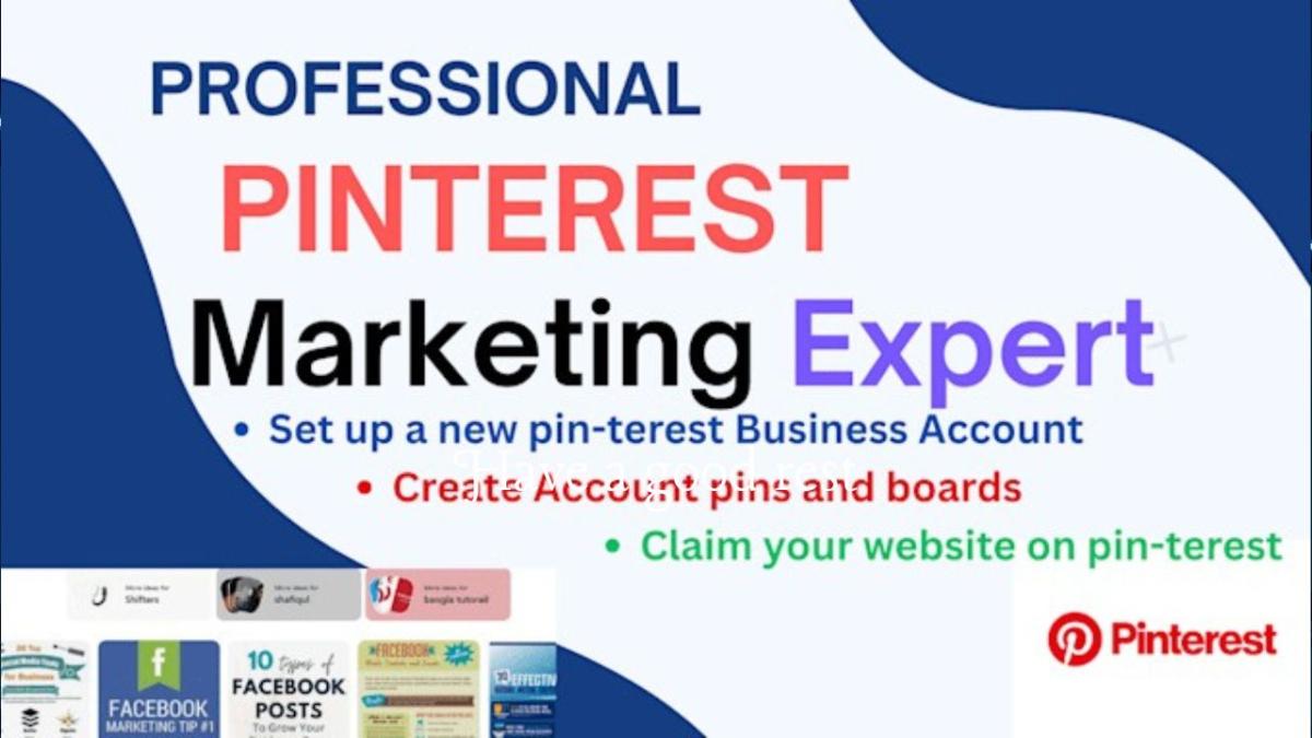 I Will Create Boards and Pins as a Pinterest Marketing