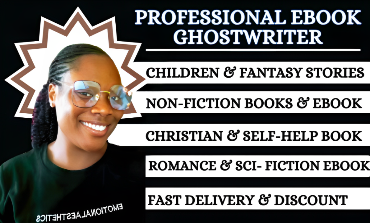 I Will Ghostwrite Children’s Fiction, Christian Non-Fiction, and Ghost Books
