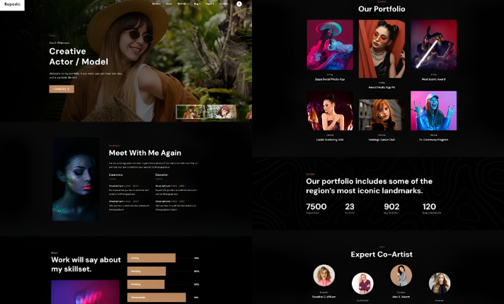 I will design or redesign agency website WordPress website for OnlyFans traffic