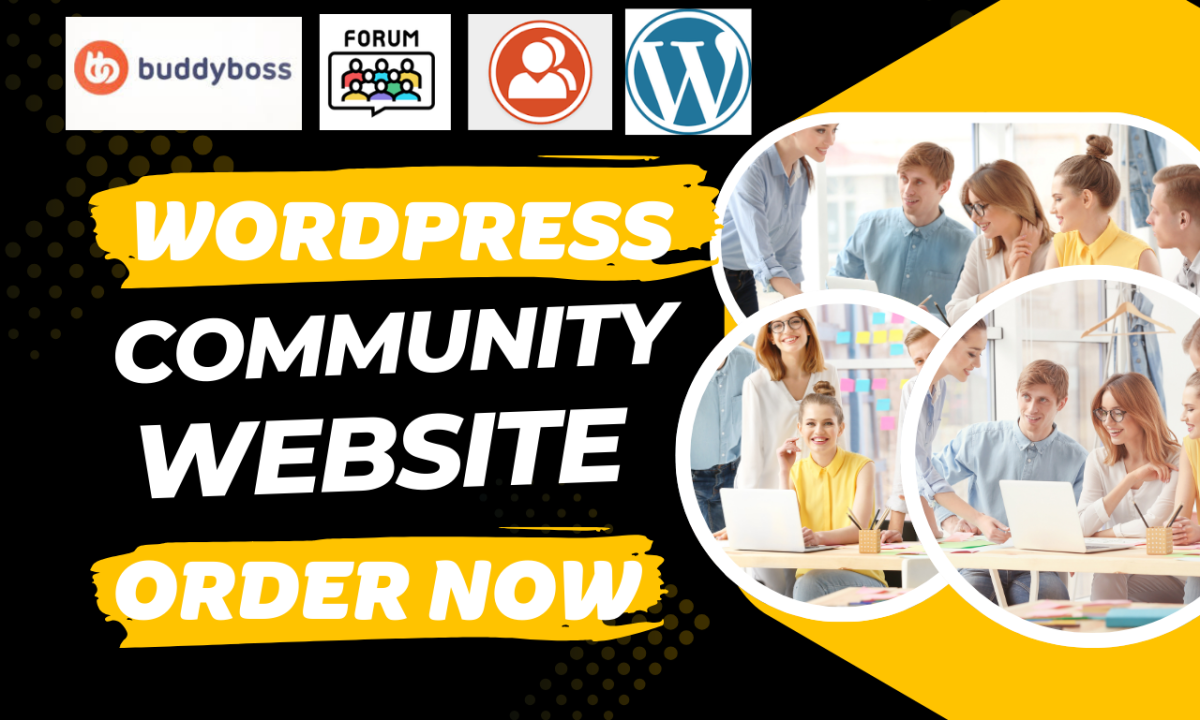 I will build WordPress community, forum website using BuddyPress and BuddyBoss