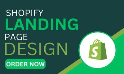 I will create a successful Shopify dropshipping store, redesign Shopify store