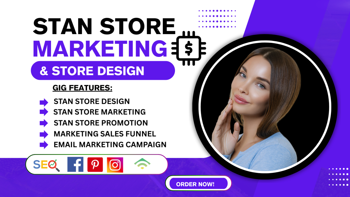 I will stan store marketing, Etsy stan store, stan store sales funnel and promotion