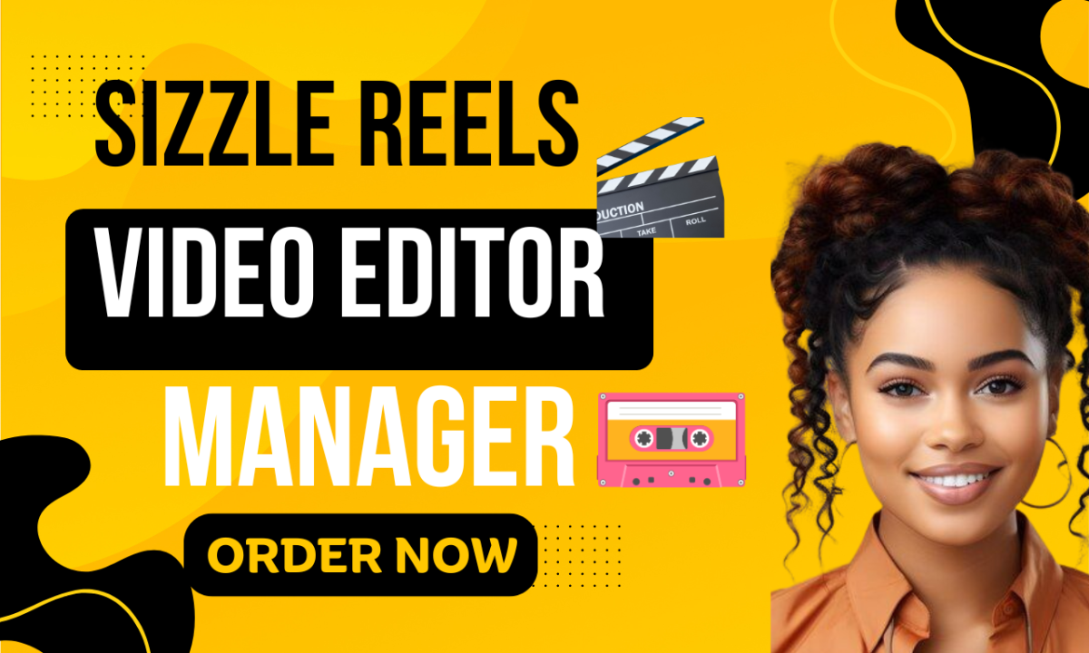I will edit sizzle reel, show reel, highlight reel, create demo reel, sizzle reel video
