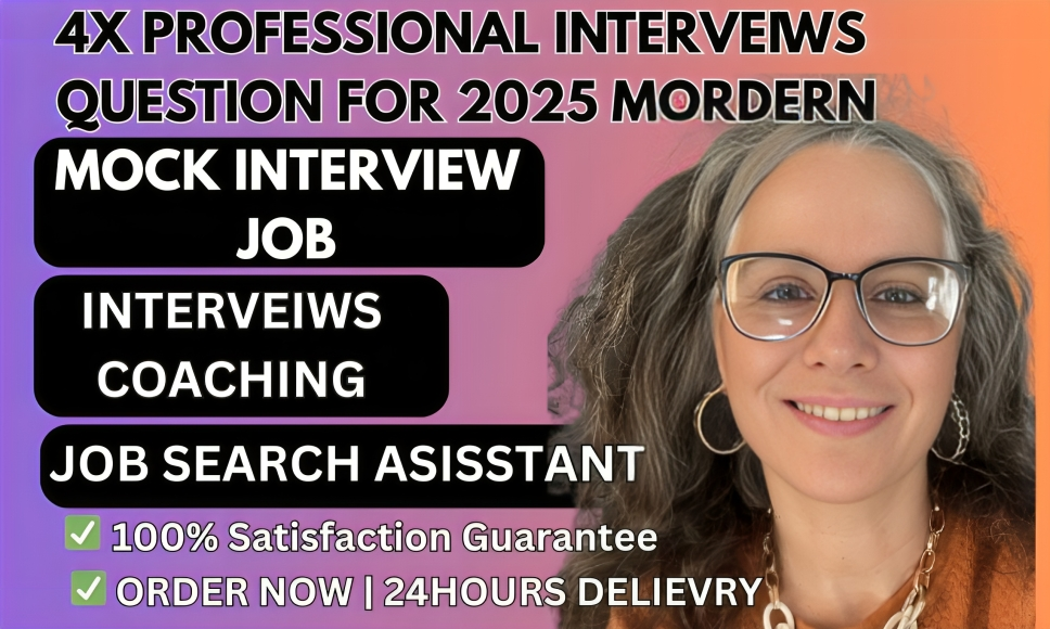 I Will Conduct Mock Interviews, Provide Feedback & Coaching, Interview & Resume Preparation