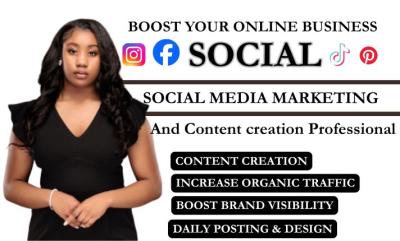 I Will Create Engaging Social Media Content Calendar, Instagram Caption, Content Creator