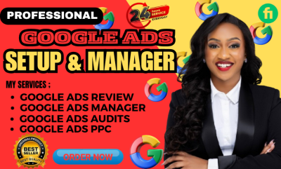I will setup and manage your Google Ads Adwords PPC Search, Display, and PMax campaigns