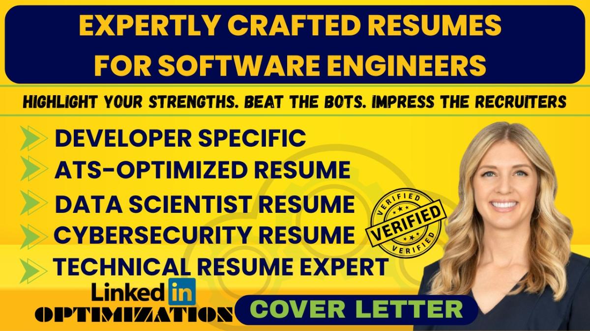 I will write FAANG resume writing for Software, IT, Data Engineers – ATS Focused