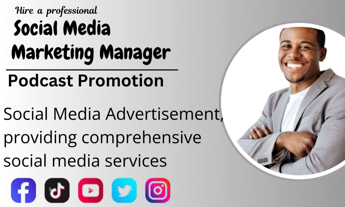 I will do organic podcast promotion to grow new audience globally