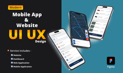 I Will Design Professional UI/UX for Website and Mobile App