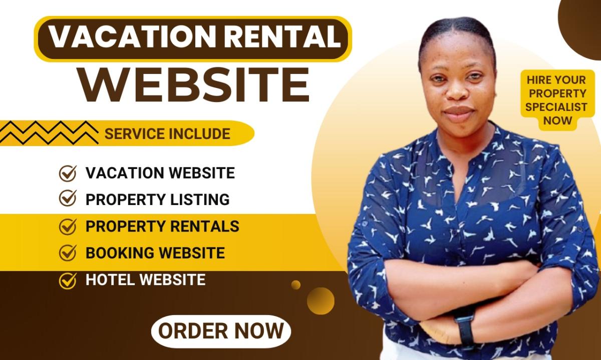 Build Your Vacation Rental Website & Redesign Rental Listing