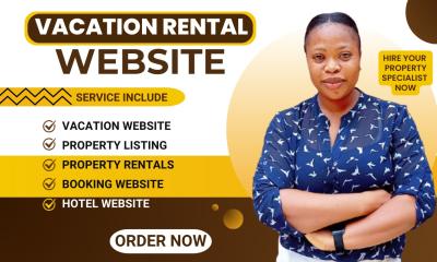 Build Your Vacation Rental Website & Redesign Rental Listing