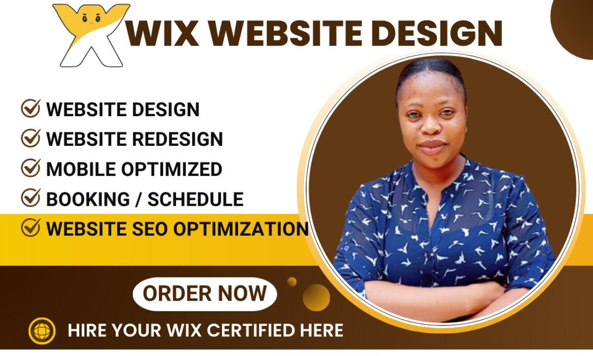 Create Wix Website, Wix Website Redesign, Wix Website Design, Wix Booking
