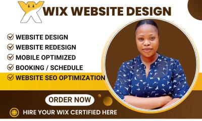 Create Wix Website, Wix Website Redesign, Wix Website Design, Wix Booking