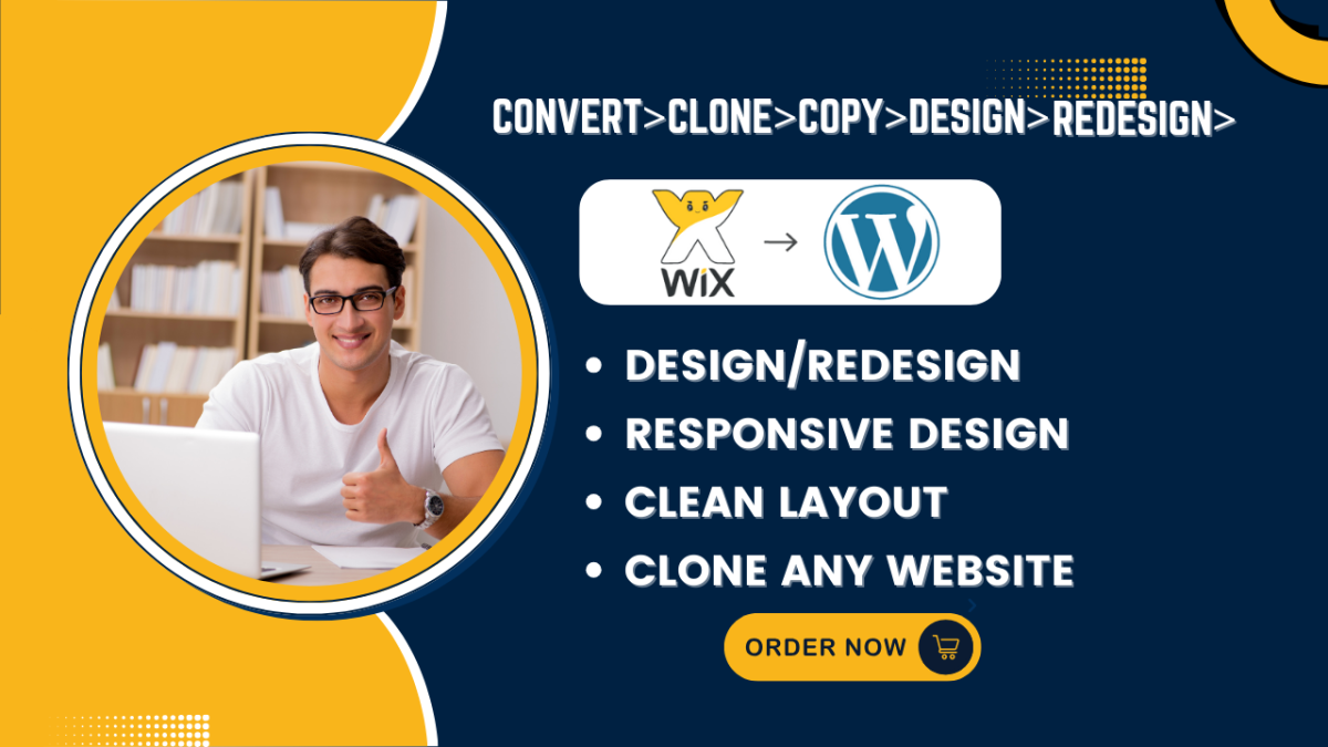 I Will Migrate Your Website: WordPress to Wix, Transfer Elementor to Wix Studio & More