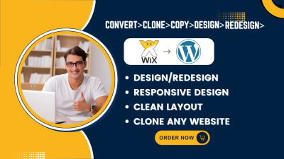 I Will Migrate Your Website: WordPress to Wix, Transfer Elementor to Wix Studio & More