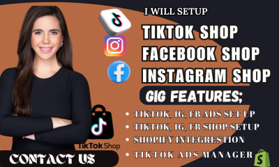 I will create TikTok Shop, Facebook Shop, Instagram Shop to skyrocket Shopify sales