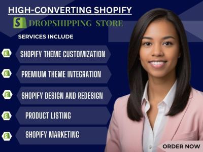 I will build your professional dropshipping Shopify store, automate and optimize it